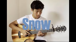 Snow (Hey Oh) on Fingerstyle Guitar - Red Hot Chilli Peppers - Ozzie Ribas - Arr. Luca Stricagnoli Resimi