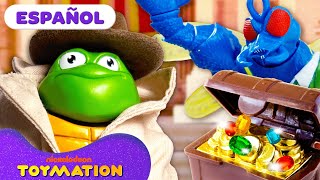 ¡Los juguetes de las Tortugas Ninjas LUCHAN contra Superfly en un museo! 💎 | Toymation by Toymation 33,153 views 2 weeks ago 3 minutes, 56 seconds