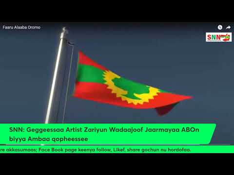 Sagantaa Gaggeessaa Artist Zarihun Wadajoof Jaarmayaan ABO Biyya Ambaa Qopheesse Ebla 2023