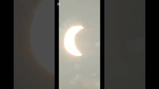 OBJECT: PARTIAL SOLAR ECLIPSE AUGUST 12, 2026, 6:50 PM, OBSERVATION MESSENGER HYBRID  M.CLAP 