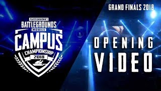Campus Championship 2018 - Grand Finals Opening Video | PUBG MOBILE