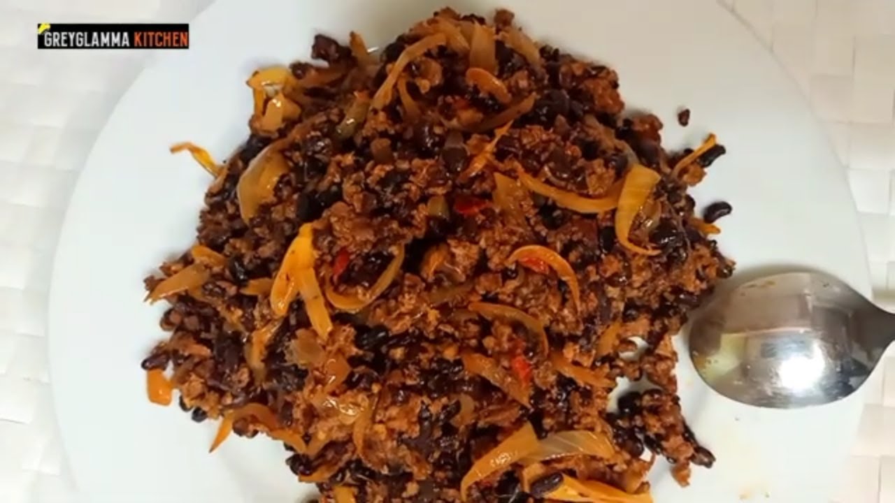 AKIDI AND ACHICHA RECIPE, HOW TO COOK ACHICHA AND AKIDI, NIGERIAN LOCAL