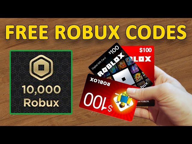 Roblox Gift Card Codes 【Converted Code To 10K Robux】 