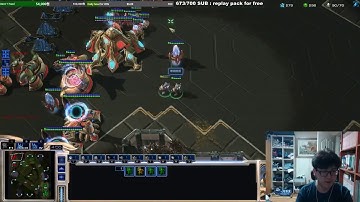 StarCraft 2 LotV - 1v1 (FPVOD) PartinG 원이삭 (Protoss) vs (Protoss) | Cyber Forest