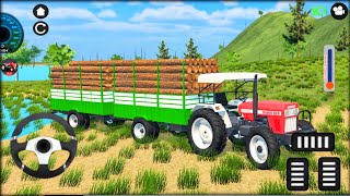Sawraj 4x4 and 2 लोडिंग ट्रॉली🚜Indian Tractor Simulator 2 🚜 | Tractor Driving Simulator Gameplay#222 screenshot 3