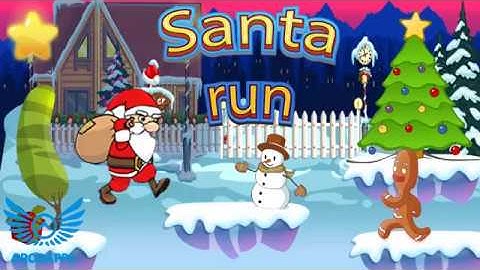 Santa Runner Adnroid Game Source Code + Admob Android Studio