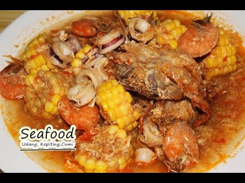 resep-mudah-memasak-seafood-udang,-kepiting,-cumi-enak,-sedap-dan-lezat