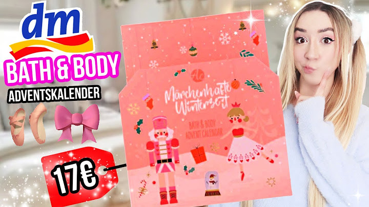 KAUFEN oder ABGEZOCKT ! Welche Produkte sind im BATH and Body Adventskalender 2024 von Drogerie DM