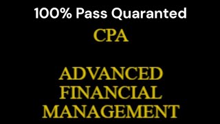 CPA AFM  Capital Budget Lesson 1