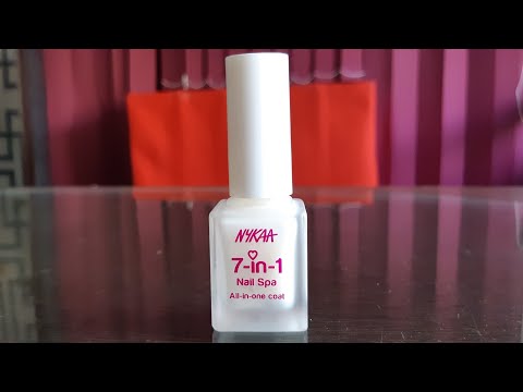 Nykaa nail spa all in one review & demo, best nailpaint for royals, French manicure nailpaint