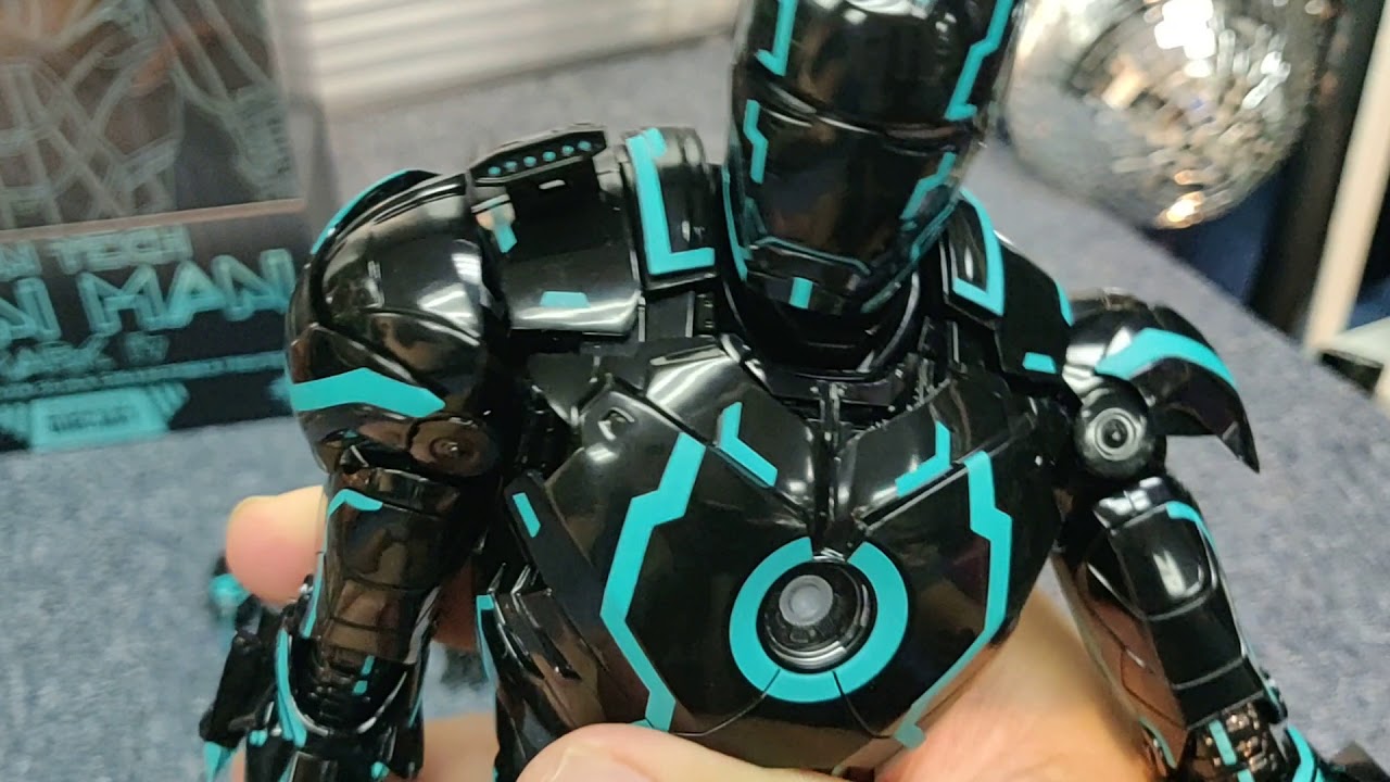 iron man neon tech hot toys