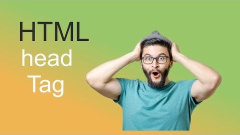 Head tag - html 5 tutorial in Hindi/Urdu