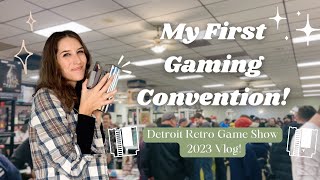 My First Time At a Gaming Convention! | Detroit Retro Game Show Vlog 2023