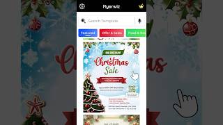Create Stunning Christmas Flyers in Minutes | Christmas Flyer Maker App