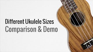 Different Ukulele Sizes | Makala Ukulele Sound Comparison chords