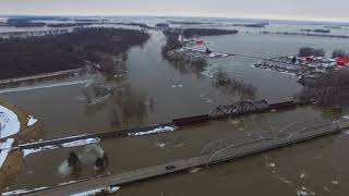 Red River Flooding in Oslo MN 2020