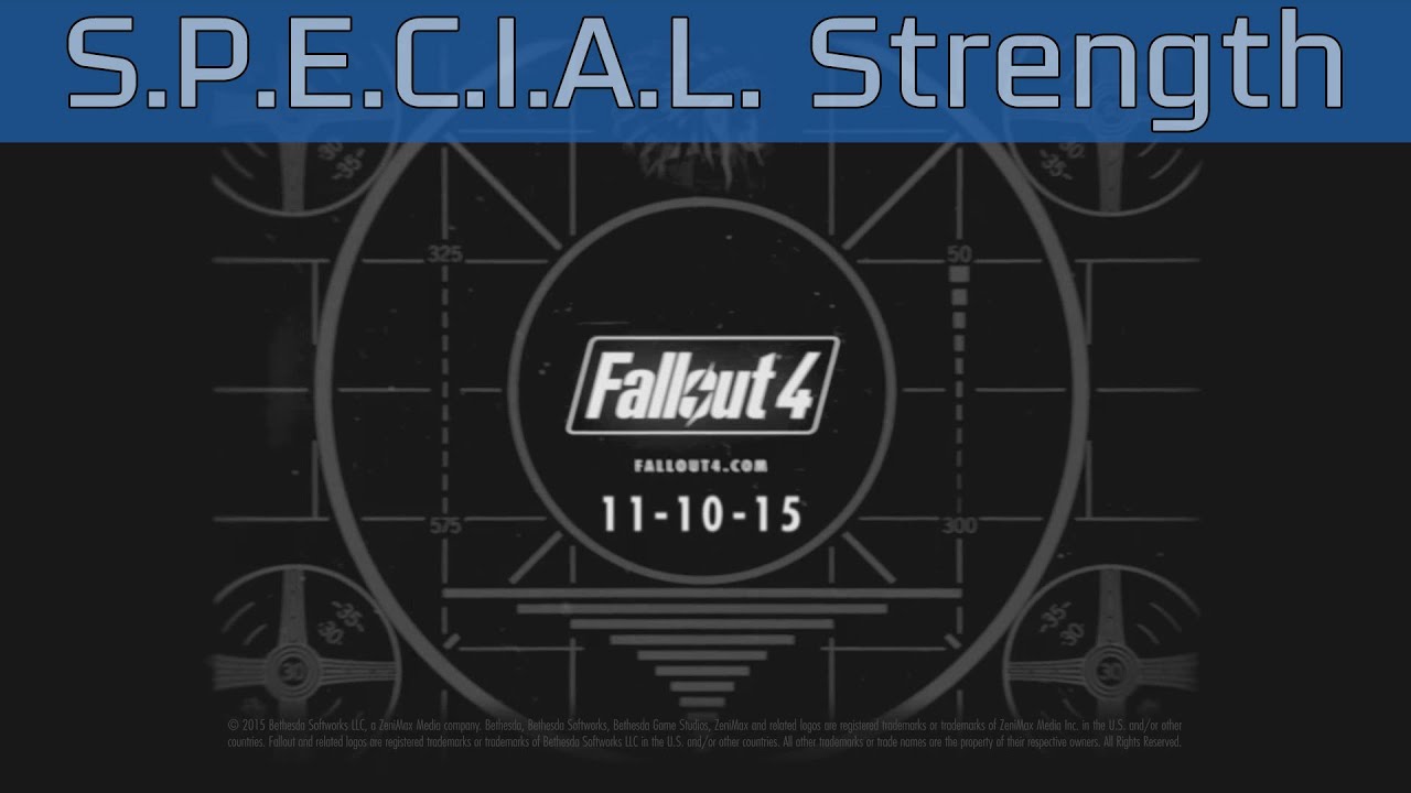 Fallout 4 S.P.E.C.I.A.L. Series Strength [HD 1080P] YouTube
