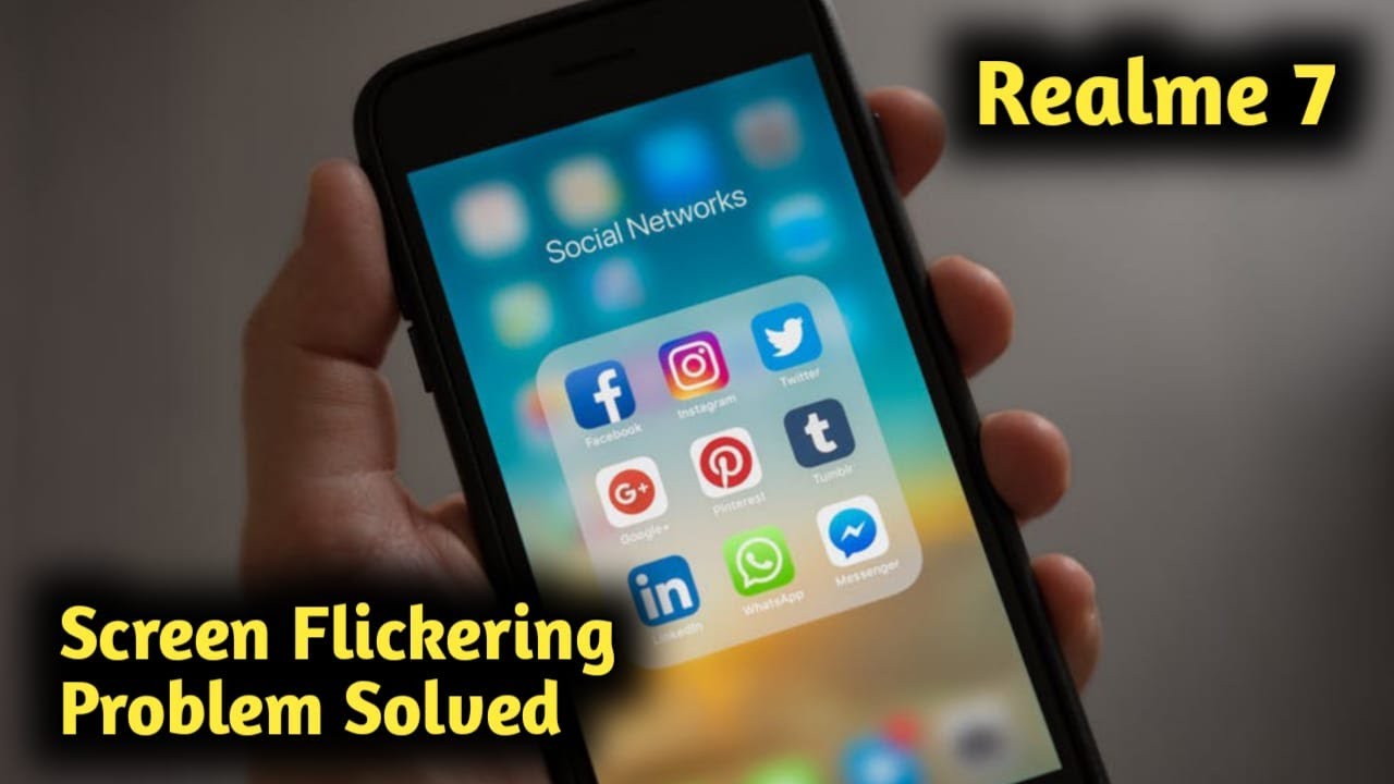 Fix Realme 7 Screen Flickering Problem Solved