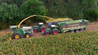 Maïs 2025 John Deere 9700I Lu Schafmeister 9X Fendt & John Deere Maisernte Fendt 728 4K