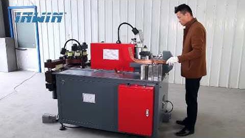 bending unit for multifunctional busbar processing machine