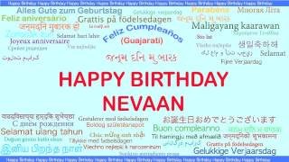 Nevaan   Languages Idiomas - Happy Birthday