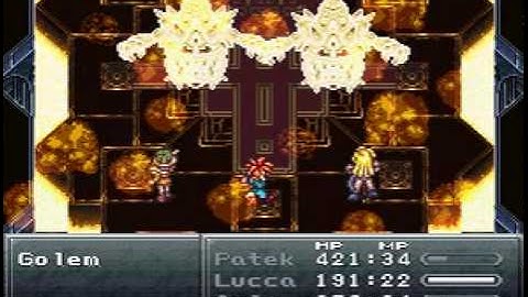 Chrono Trigger - LLChallenge Boss 18 Twin Golems
