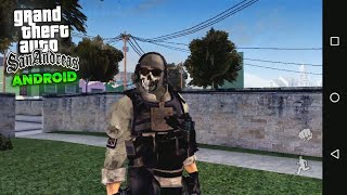 Skin de Call of Duty Ghost Para GTA San Andreas ANDROID - DFF Y TXD