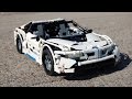 LEGO BMW i8 Spyder with REAL HYBRID DRIVE! by Sheepo