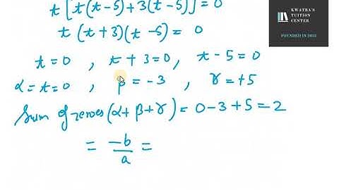 Find the zeroes of the following polynomials by factorisation method and verify the t3–2t2–15t