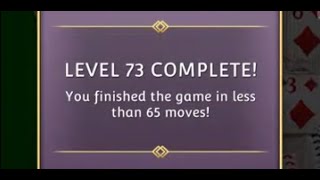 Level 73 Beauty and the Beast Triple Dot Solitaire Journey