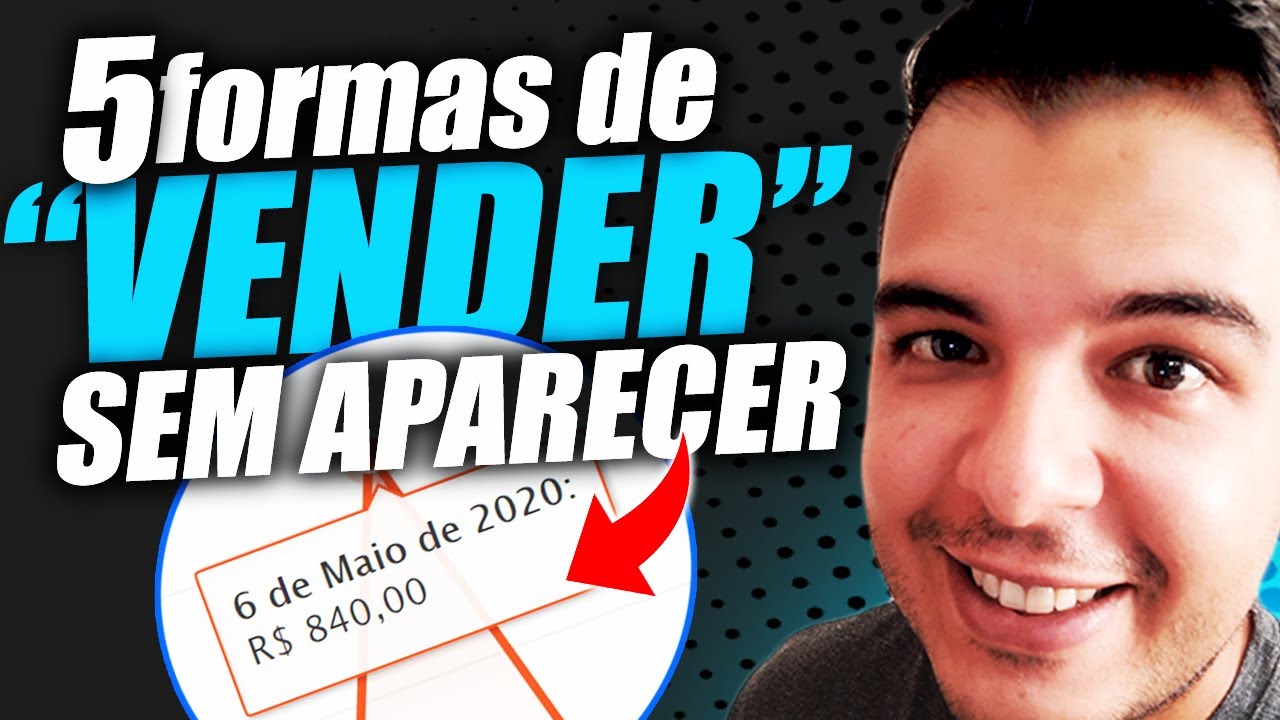 5 Formas [SIMPLES] de ganhar dinheiro na internet SEM APARECER - YouTube