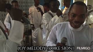 @Opedbright on talking drum joy melody band @oke sioni parish Dbright on talking drum 🌹