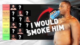 UFC Fighters I Would Beat in a Fight (UFC Tier list)