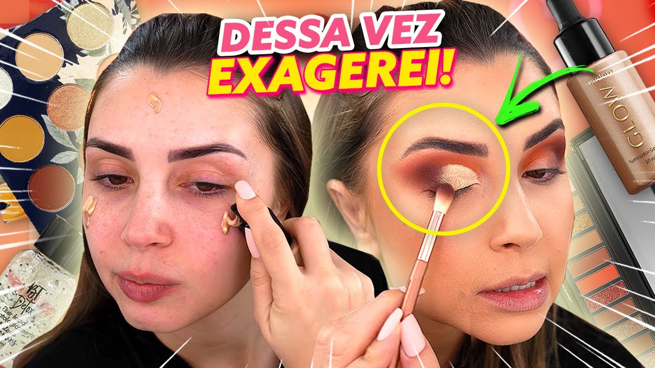 TESTANDO TODAS AS MAQUIAGENS QUE RECEBI 😱