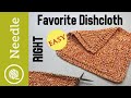 How to Knit | Grandmas Favorite Dishcloth - Beginner (Right Handed)