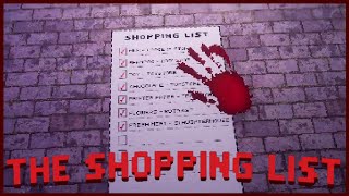 The Shopping List - Indie Horror Game - No Commentary