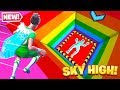 SKY HIGH Rainbow DROPPER in Fortnite Creative!