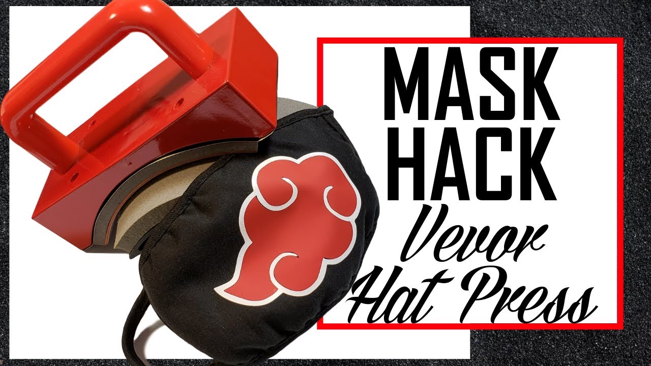 How To Use Vevor Hat Press for Naruto Face Mask 