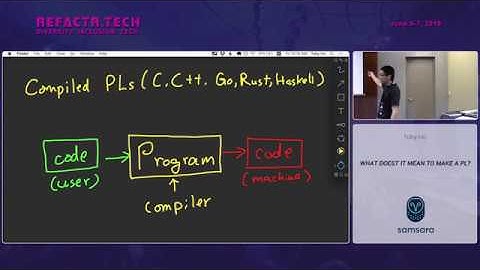 Refactr2019 - How to Make a Programming Language - Toby Ho