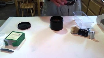 #ShaveSoap - Fitting it into the container of your choice!