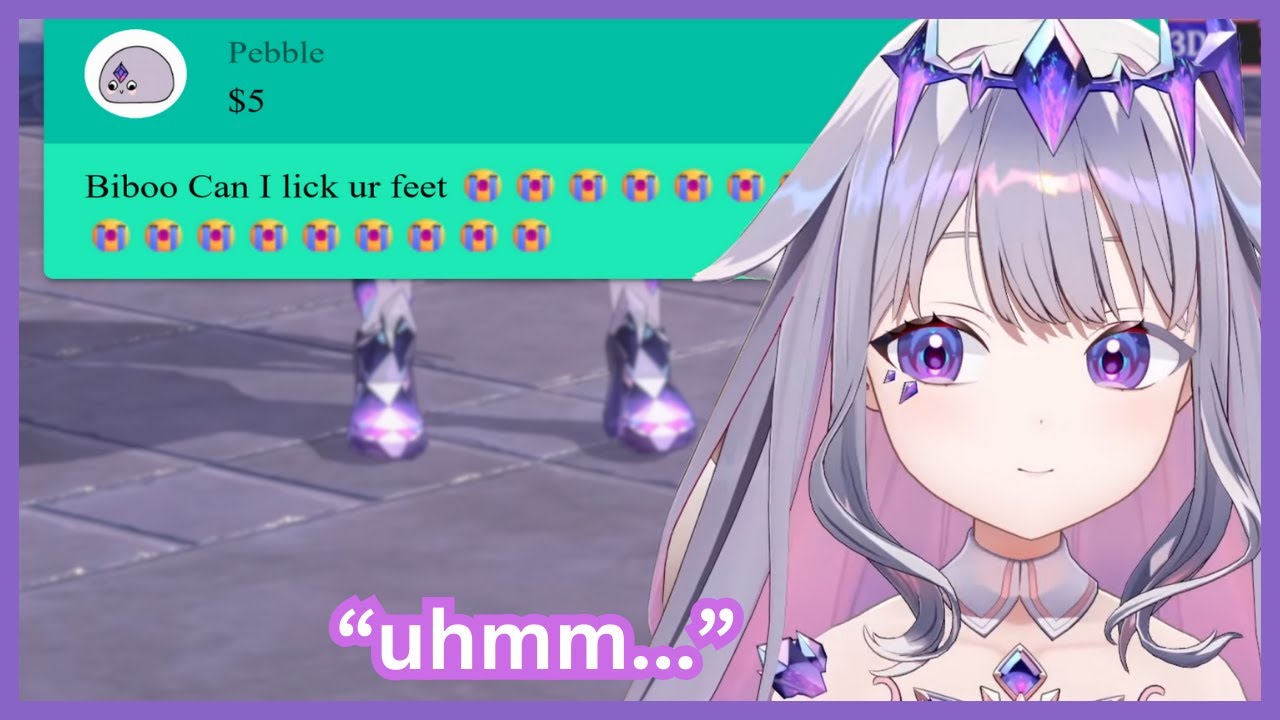 This Superchat Left Biboo Speechless [Hololive] - YouTube