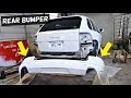 HOW TO REMOVE AND REPLACE REAR BUMPER COVER ON PORSCHE CAYENNE