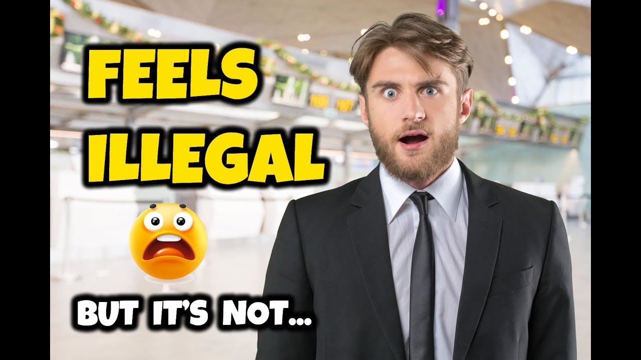 Travel Hacks That Feel Illegal But Aren’t 😳✈️