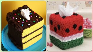 Most Fabulous And Outclass Crochet Handknitted Tissue Box Cover Designs And Patterns