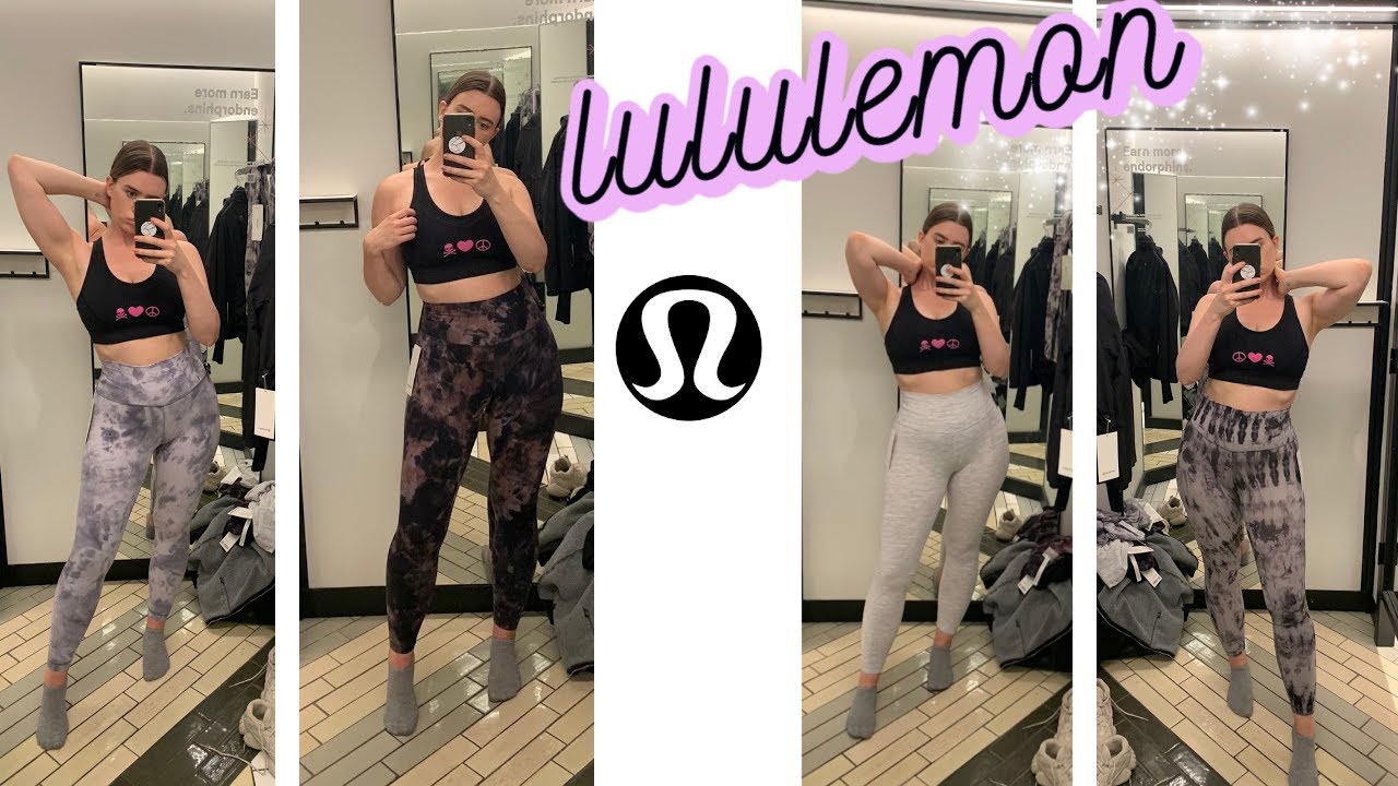 LULULEMON TRY ON Inside the Dressing Room-Align Leggings +Jackets