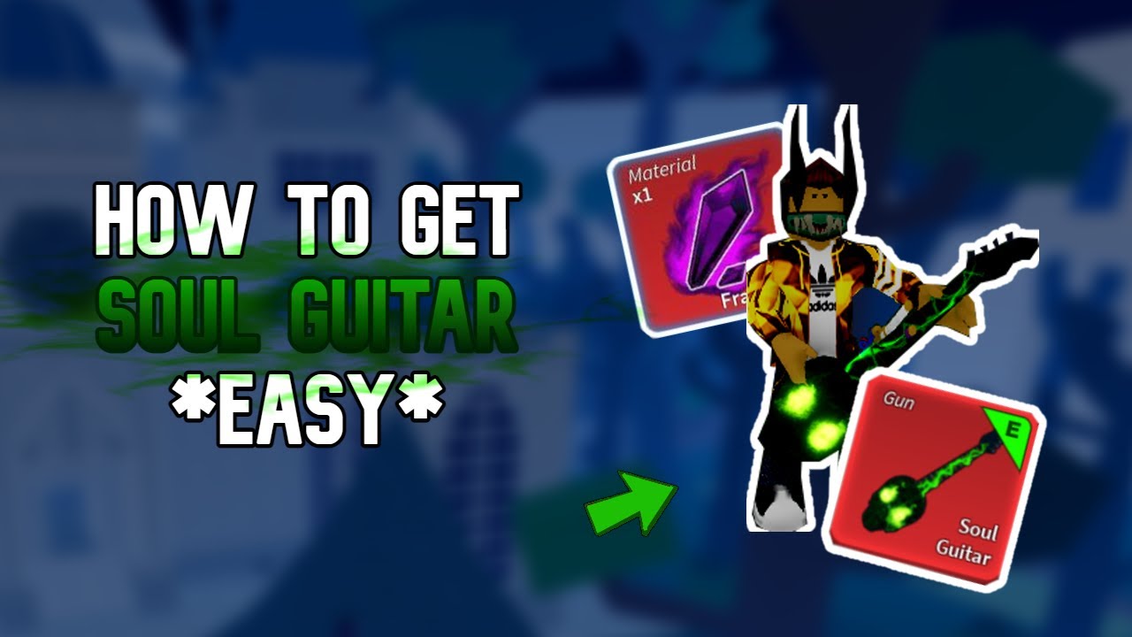 HOW TO UNLOCK THE SOUL GUITAR IN Roblox Blox Fruits! 