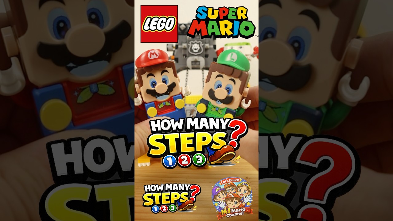How Many Steps? 1-2-3! #supermario #nintendo #mariogalaxy #supermariogalaxymovie