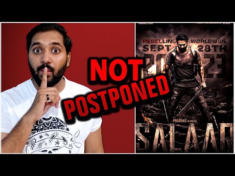 Salaar Not Postponed?  New Release Date 