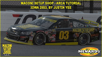 iRacing ARCA Iowa Guide to Qualifying and Race 25S3
