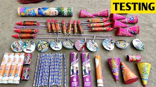 Different types of Crackers Testing | Crackers Testing | Some new Crackers Testing | 2020 Diwali